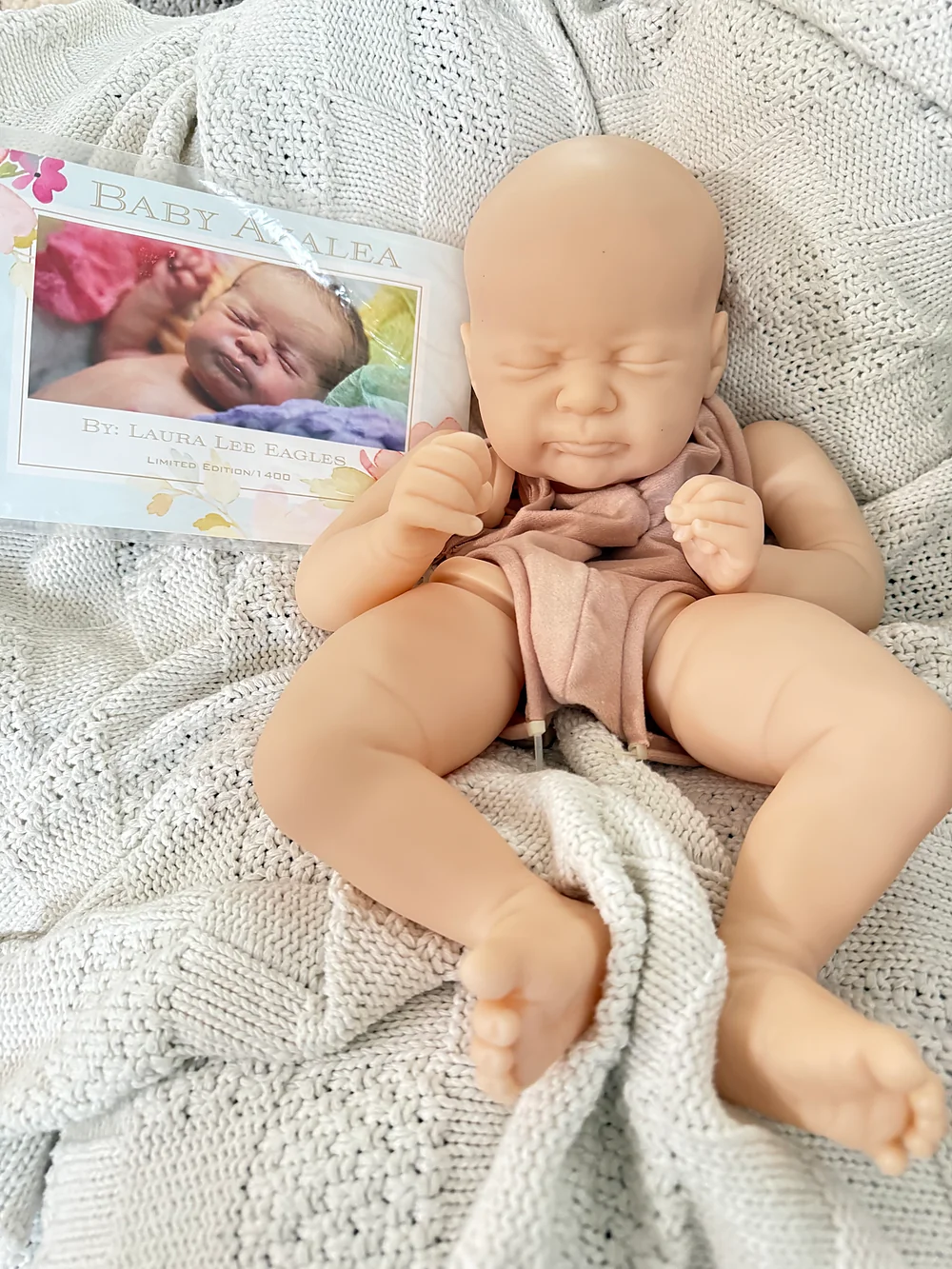 Azalea Reborn Doll Kit by Shannon Grant | Crafty Cradle Nursery