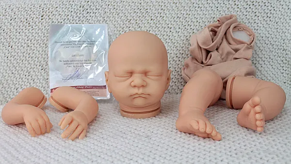 【お値下げ】reborn asher asleep リボーンドール Asher Asleep Reborn Doll Kit by Judy Burrell | Baby Kisses Nursery