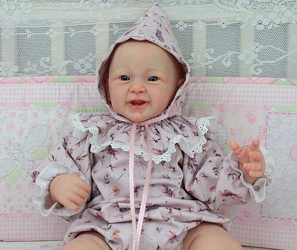 Asher Asleep Reborn Doll Kit by Judy Burrell | Baby Kisses Nursery