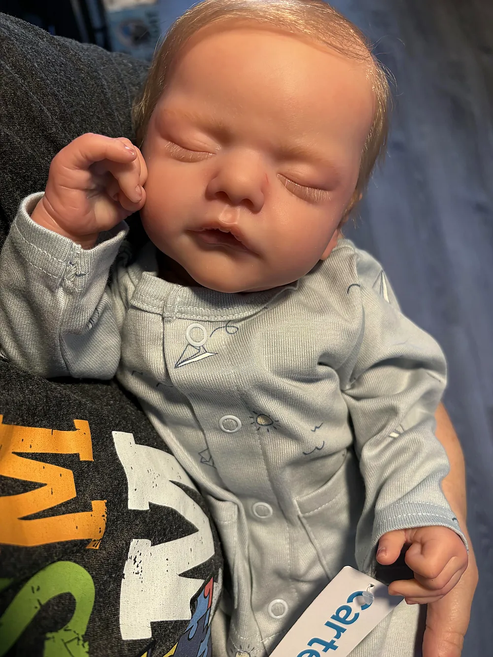 Sam by Gudrun Legler Reborn Baby Doll by Sarah Anderson | Tiny