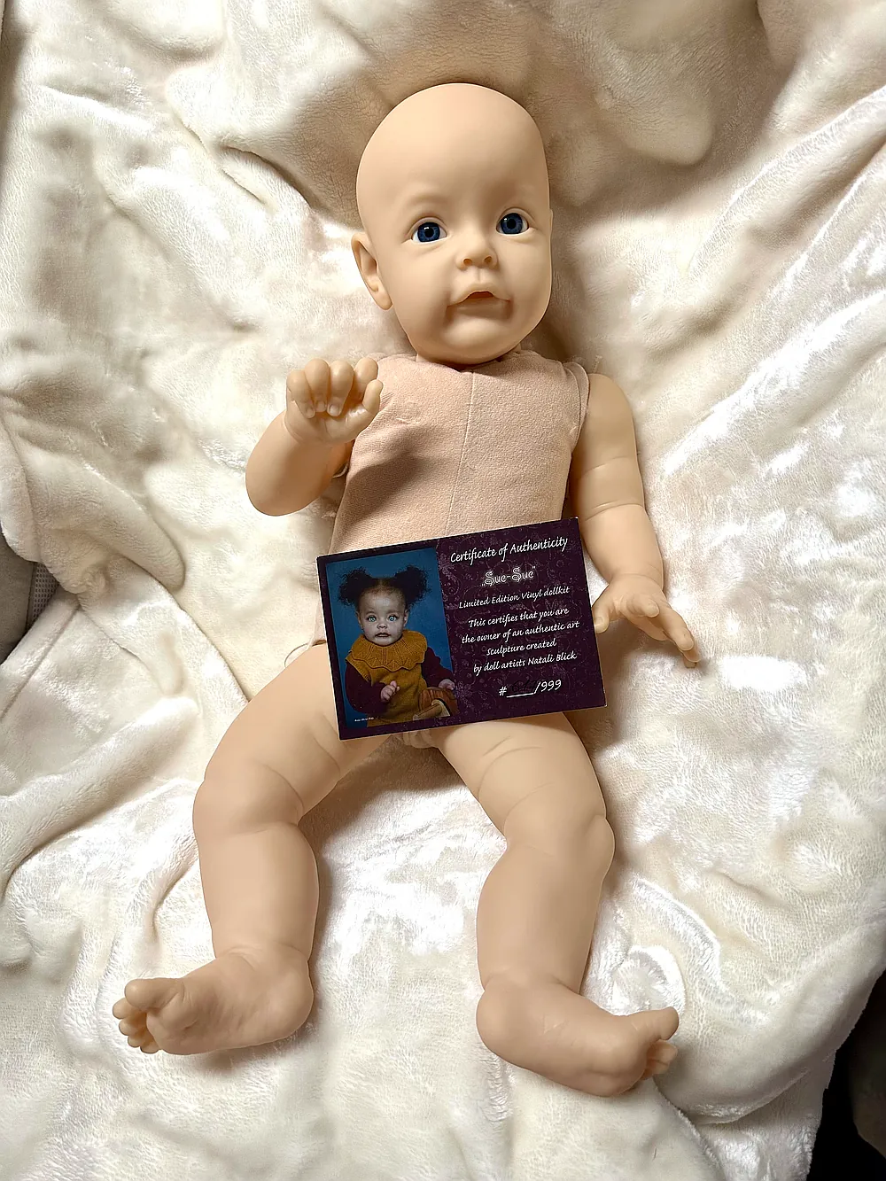 【リボーンドール】SUE SUE Sue Sue Reborn Doll Kit by Carin Lombardi | Bellaborn Babies