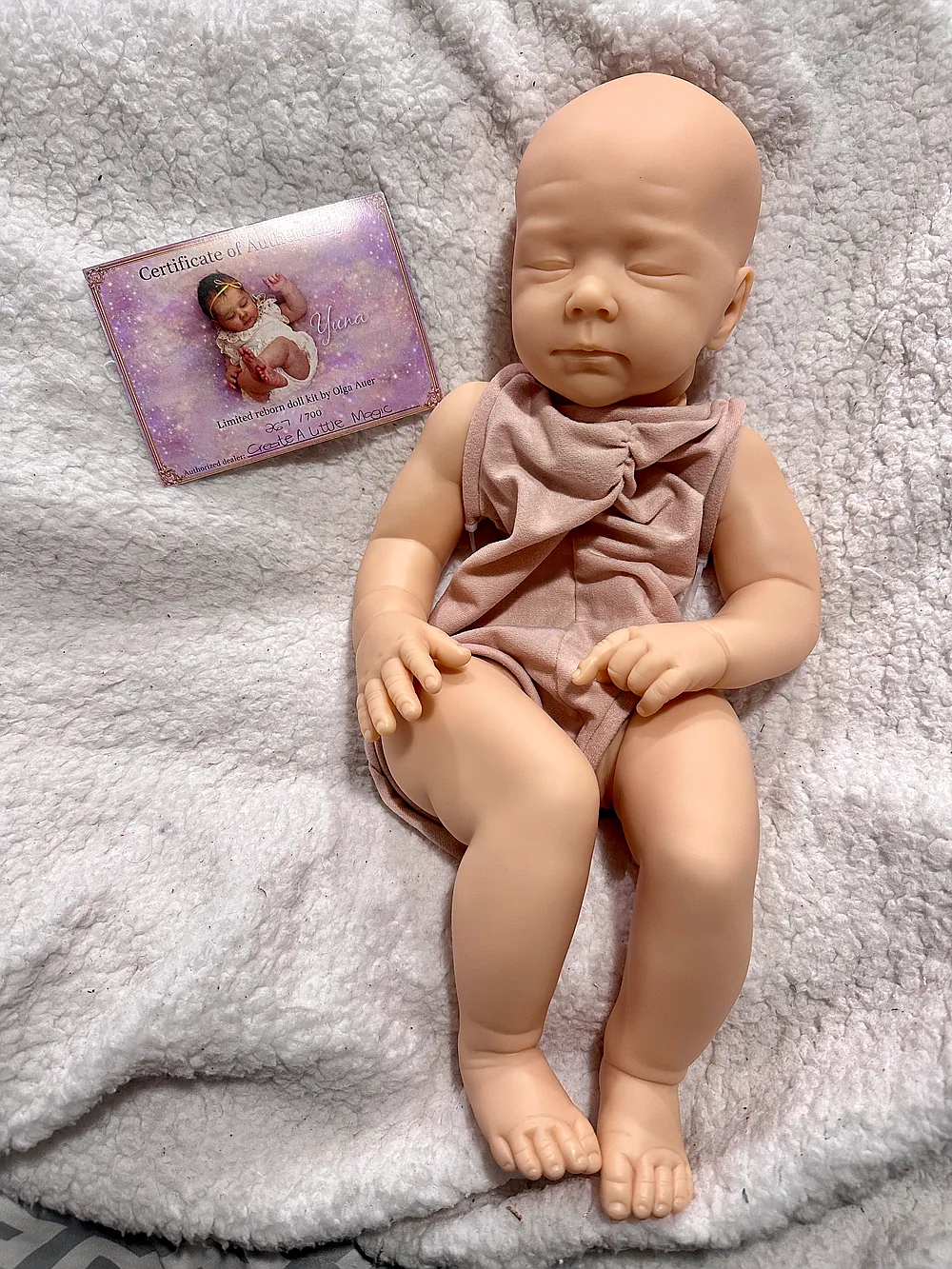 愚 OUR SECOND CD Leondoll Yuna Reborn Doll Kit by Erin King | Cutie Pie Designs