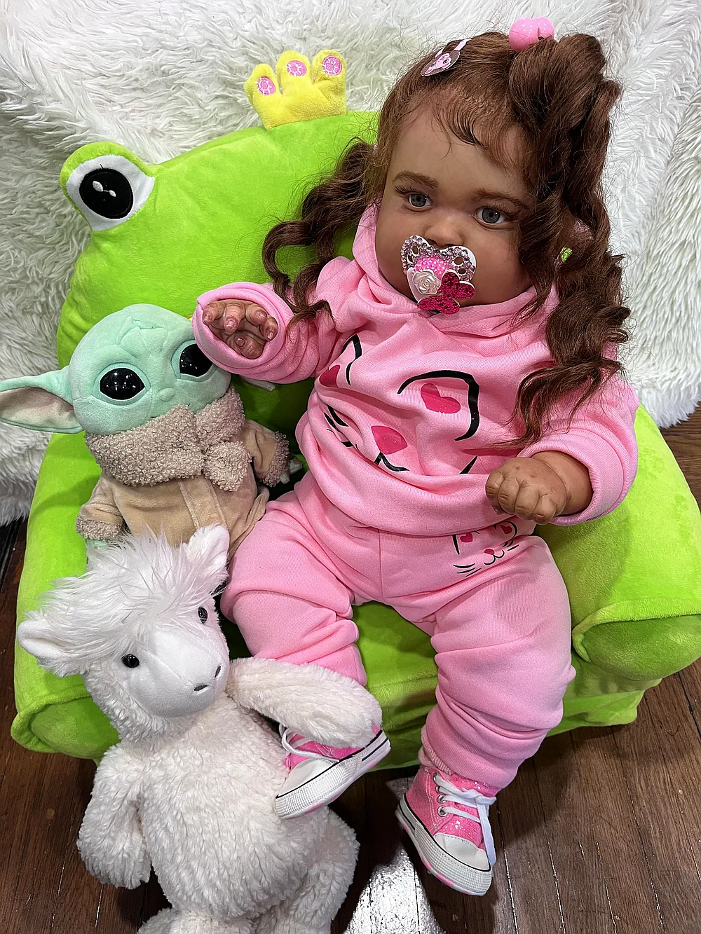 Joseph Awake 3-mos Reborn Baby Doll by Kim Chambers | Pepper's