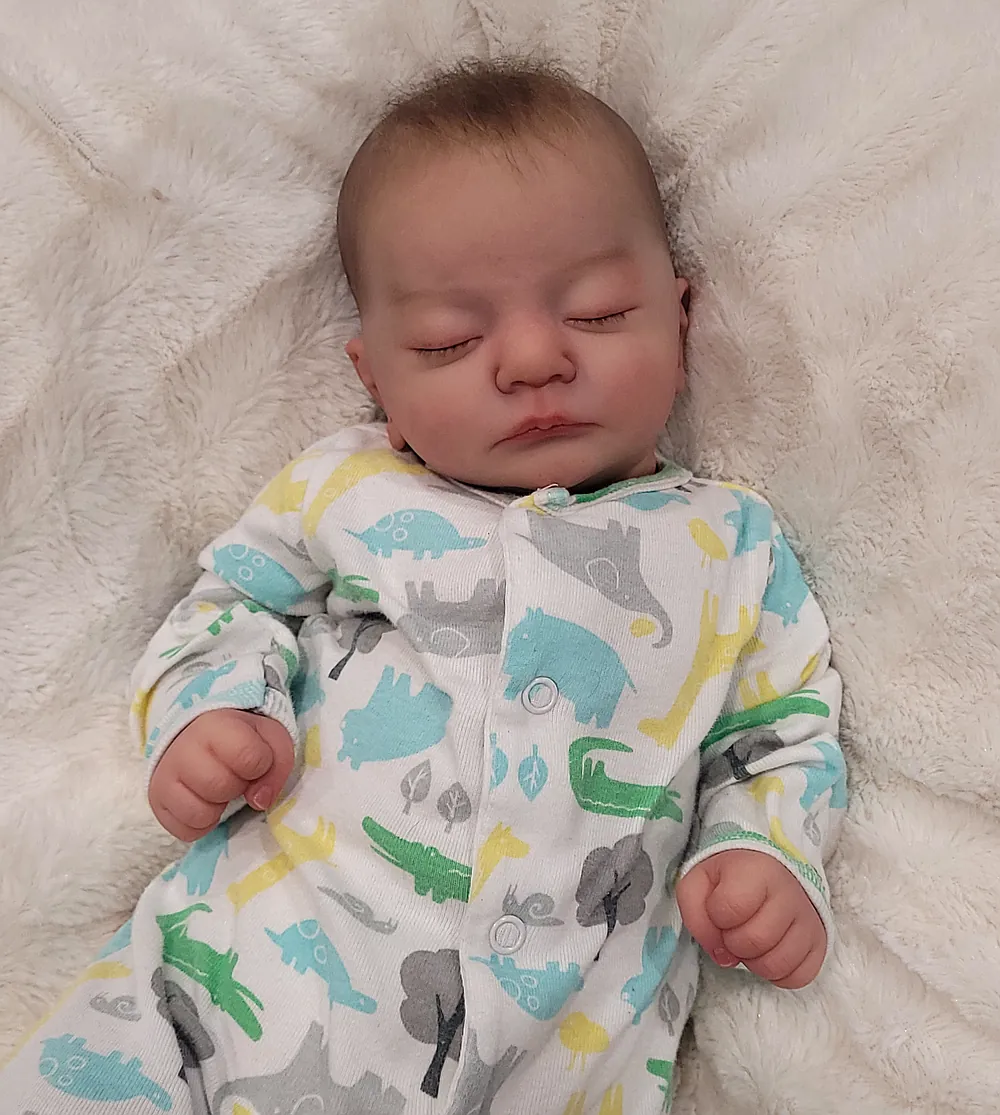 Kai Pre-owned Reborn Baby Doll by Shelly's Reborn Creations | Amy