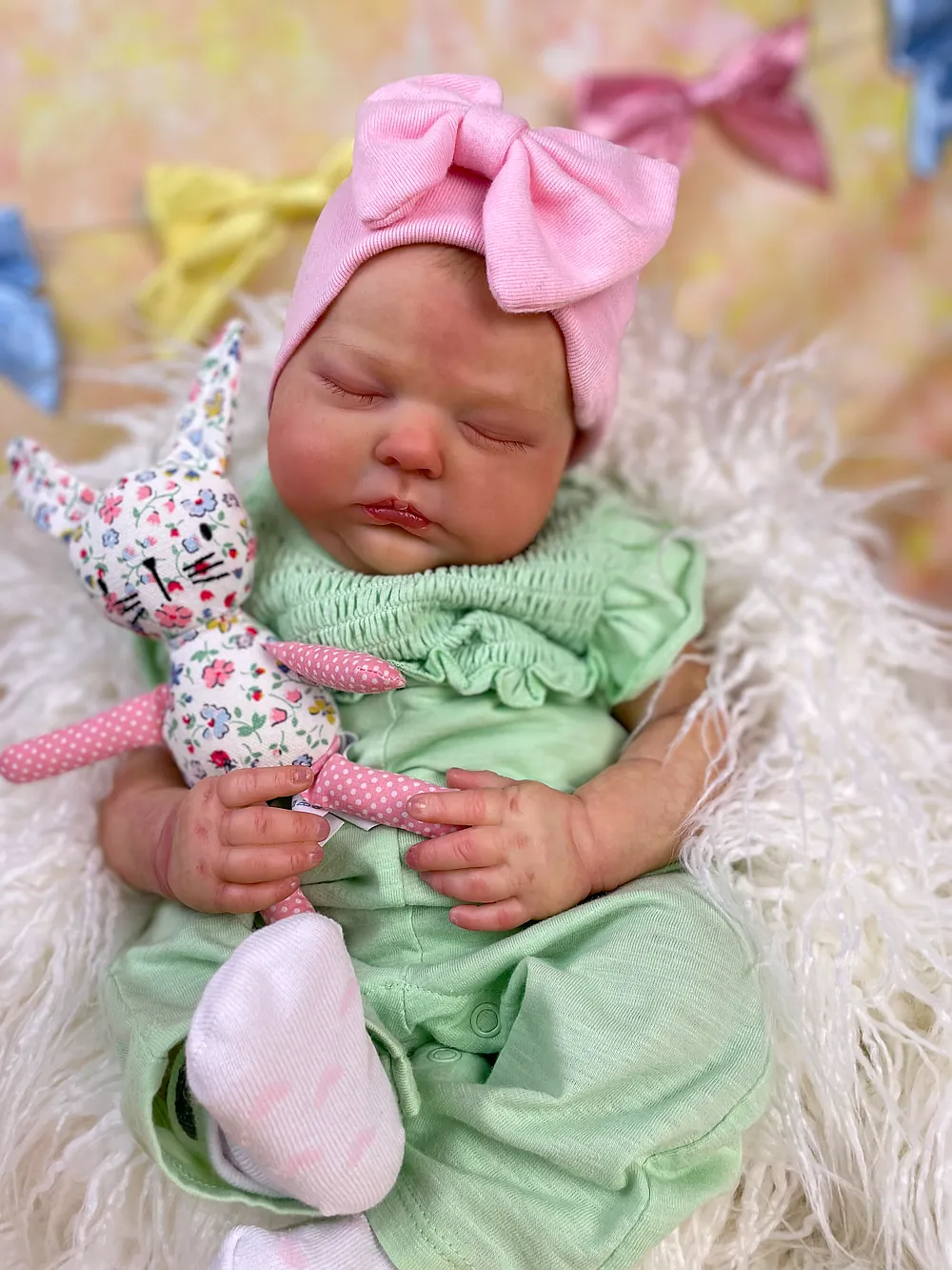 Tessa Pre-owned Reborn Baby Doll by Deborah Miller | Nikki's