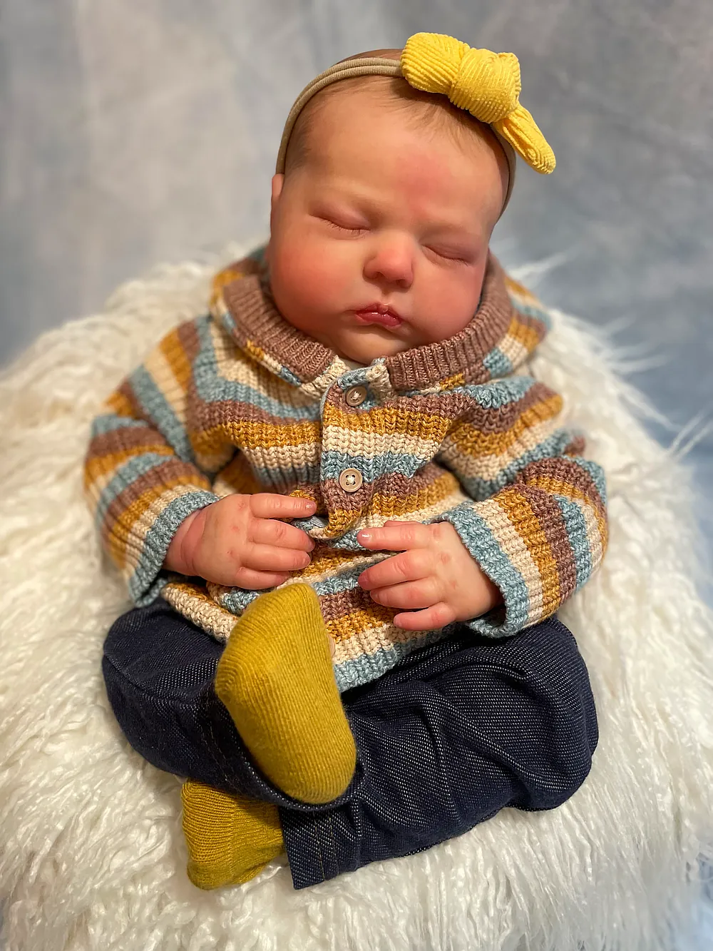 Tessa Pre-owned Reborn Baby Doll by Deborah Miller | Nikki's