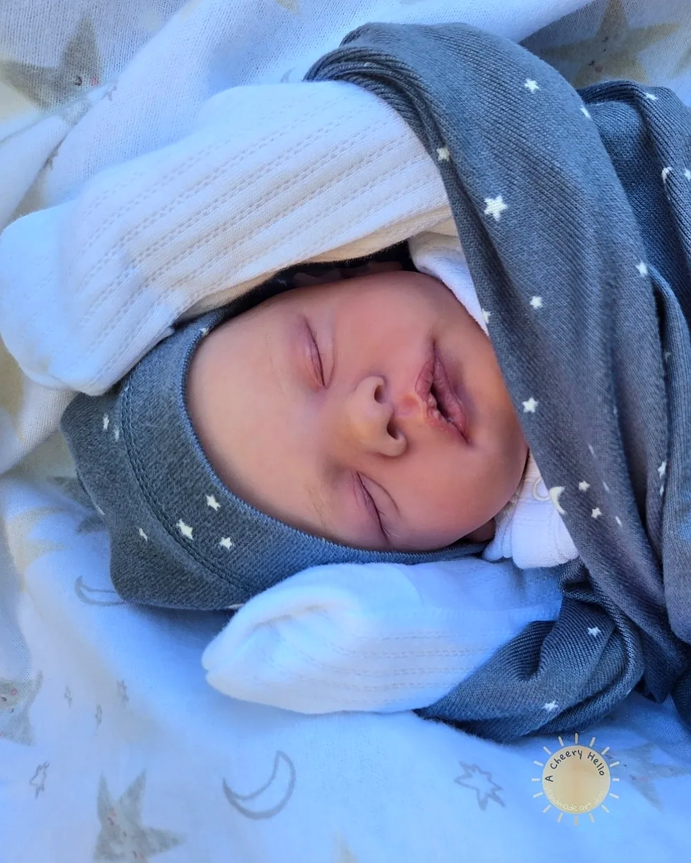 Sam by Sarah Sheets from A Cheery Hello! on Reborns