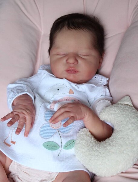 Laura by Bonnie Brown Reborn Baby Doll by Carla Gentile | Carla's