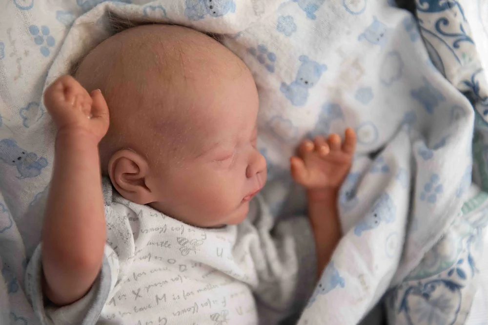 Luke Reborn Baby Doll by Leah Nisbet