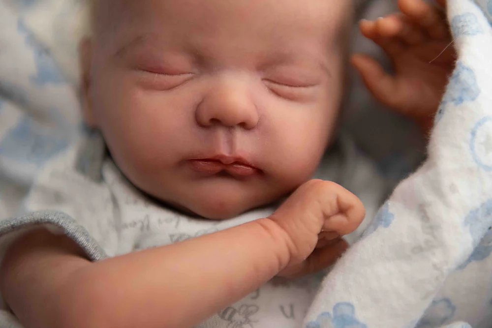 Luke Reborn Baby Doll by Leah Nisbet