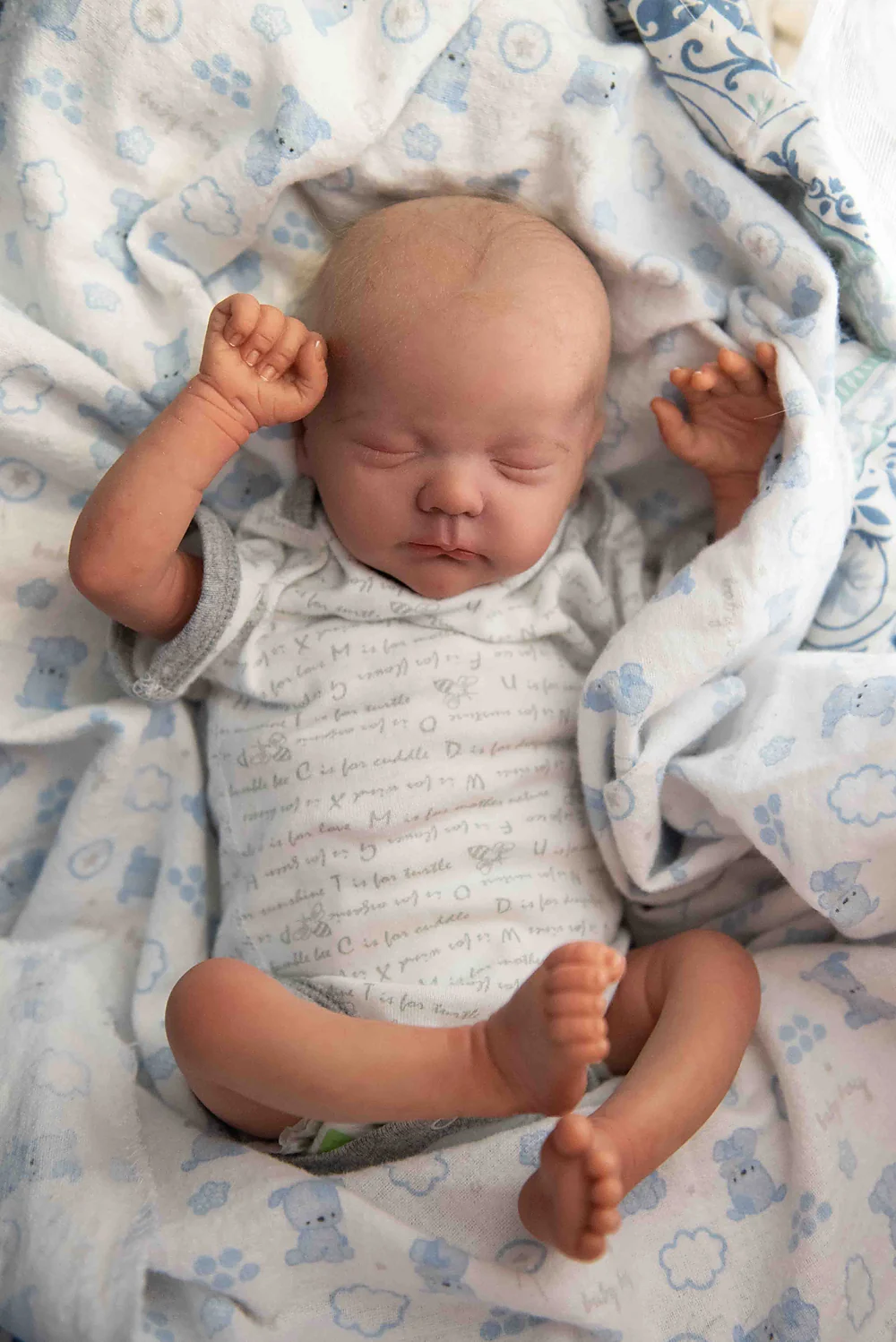 Luke Reborn Baby Doll by Leah Nisbet