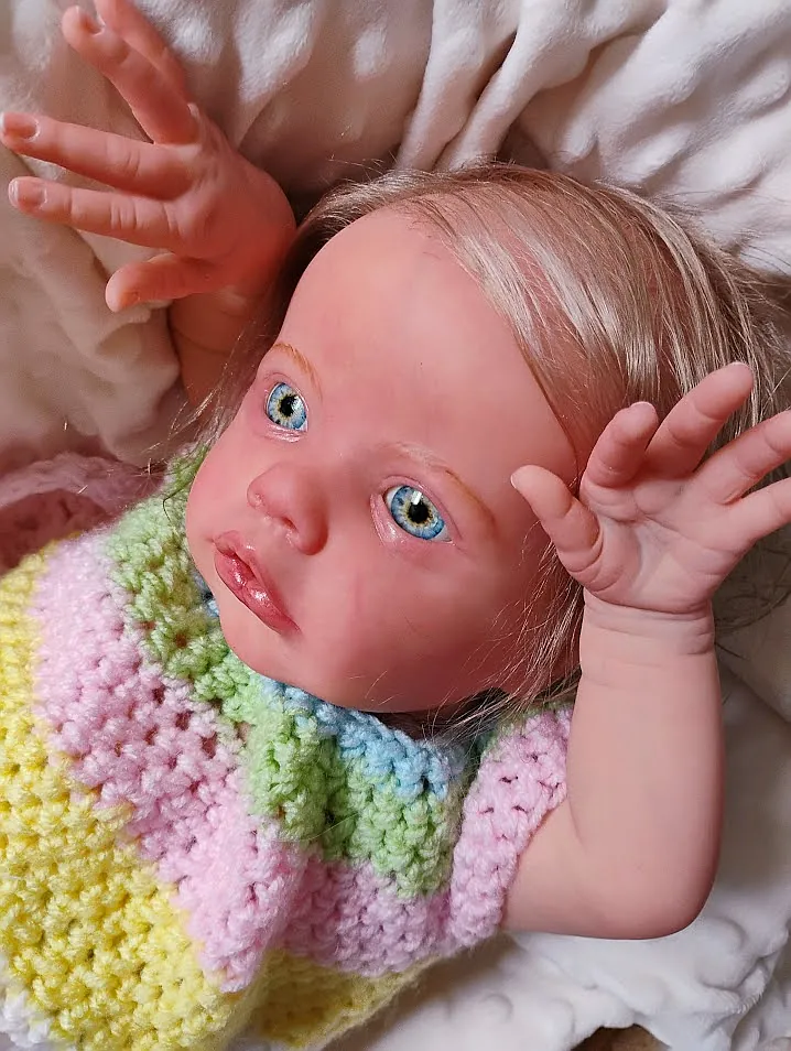 Primrose Reborn Baby Doll by Amanda Schwarzman | Wawa's Angels Nursery