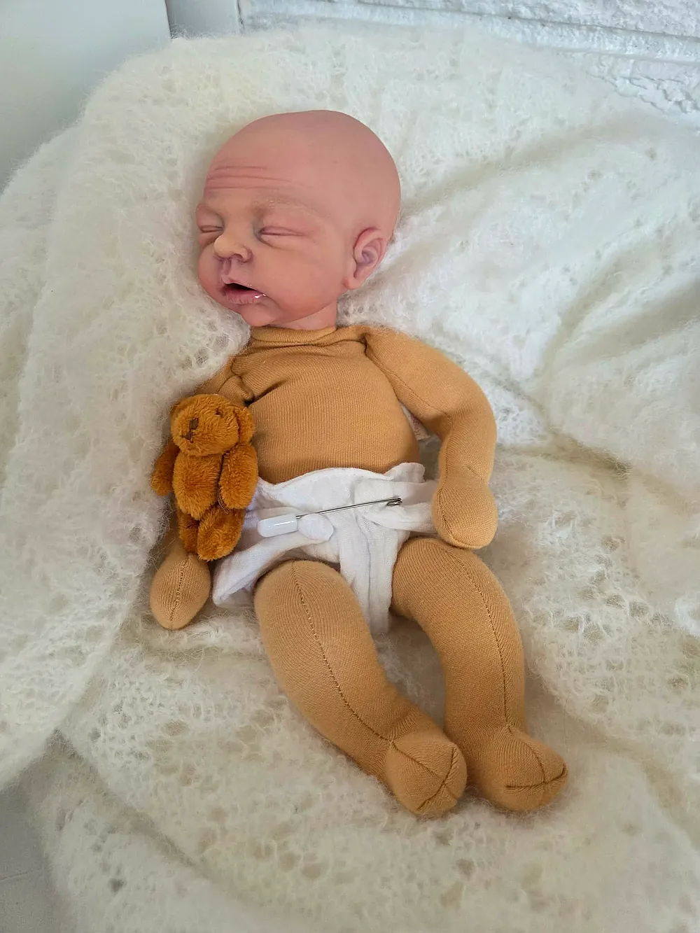 Kaia Kai Silcone Cuddle Reborn Baby Doll by Amanda Arnold | For