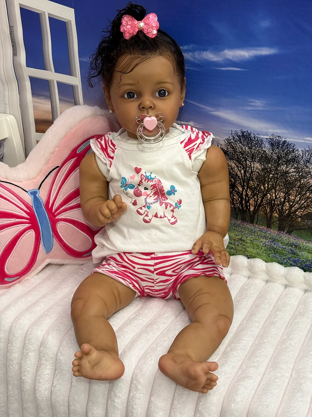 Sue Sue Pre-owned Reborn Baby Doll by Baby Steps Reborn Treasures