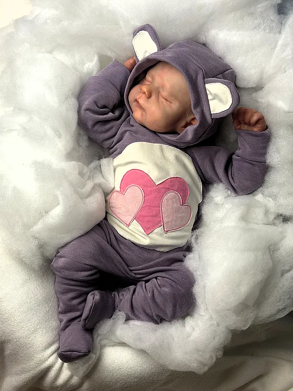 Zippy Zipporah Pre-owned Reborn Baby Doll by Natalia Razmyslova