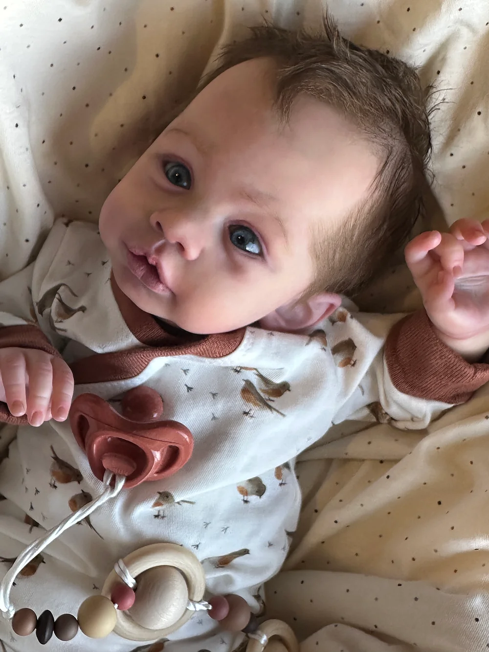 Zippy Zipporah Pre-owned Reborn Baby Doll by Natalia Razmyslova
