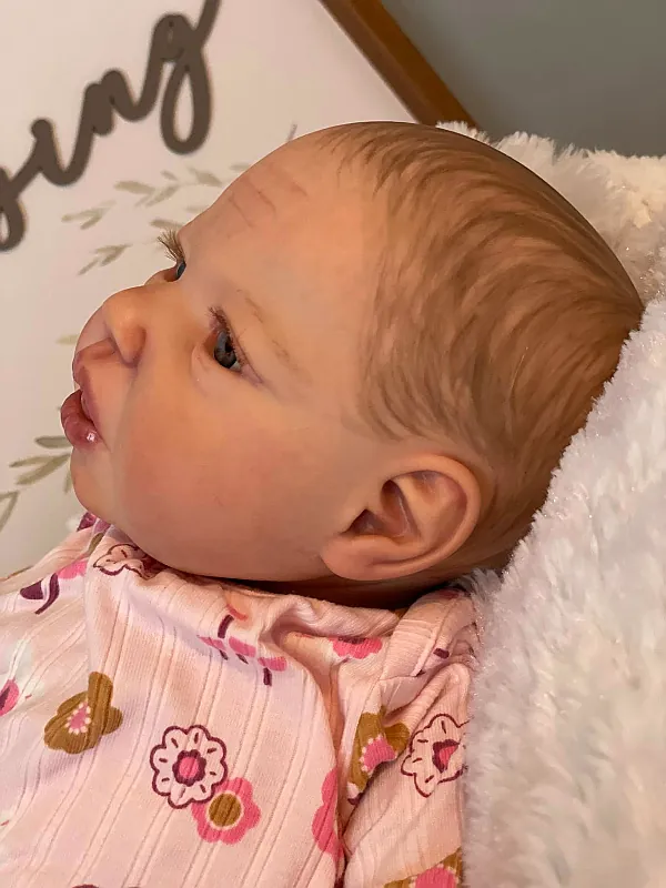 Mira-jo reborn doll by Rita F Massey | Lil Sprouts Nursery