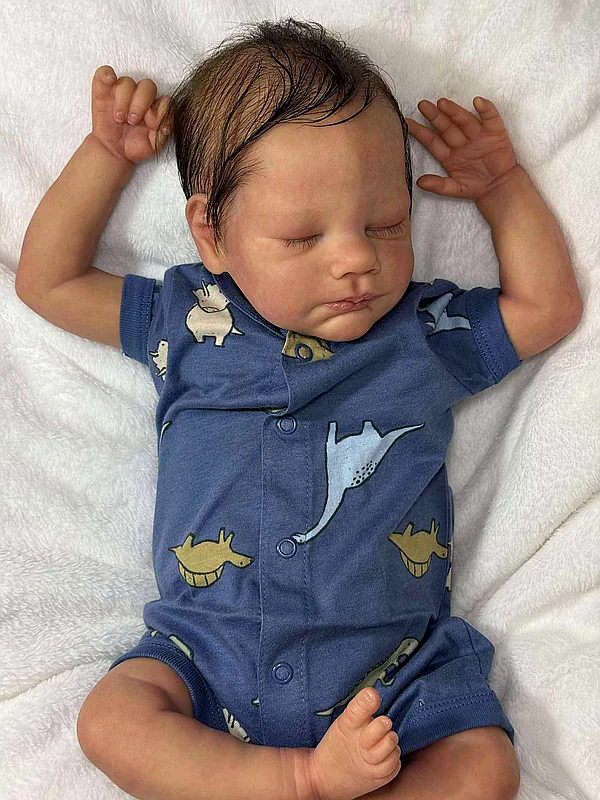 Zero Pam Realistic Reborn Baby Dolls – 18 Inch Life Like Baby Dolls With Full Body Vinyl, Anatomically Correct Baby Dolls That Look Real Newborn Boy Silicone Babies Doll For Girls - Dolls & Accessories Store