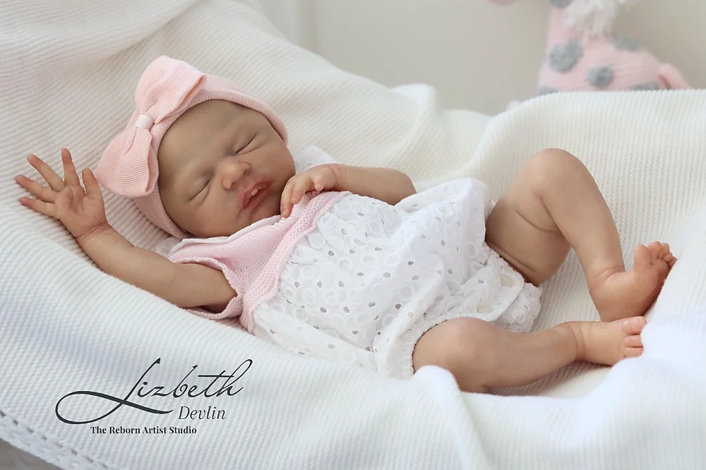 Aerith Laura Reborn Baby Doll by Lizbeth Devlin | The Reborn