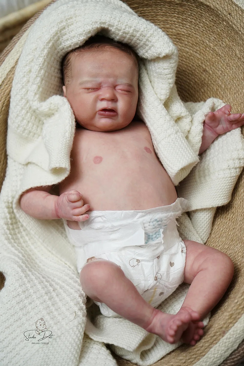 Odessa Reborn Baby Doll by Aleksandra Strzelczyk | Studio-doll
