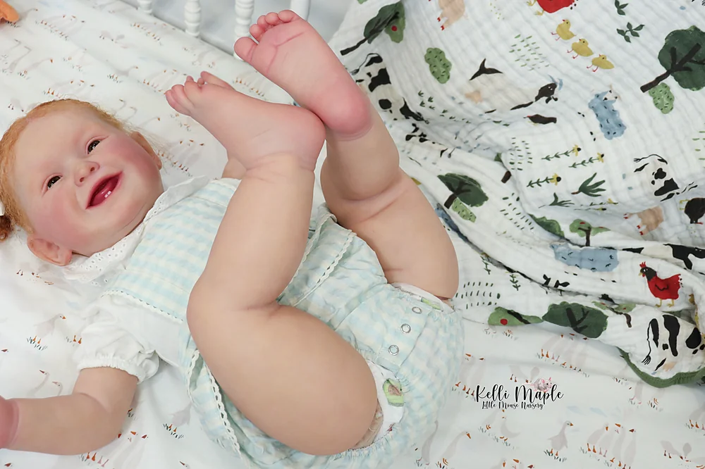 Felicity Reborn Baby Doll by Kelli Maple | Little Mouse Nursery