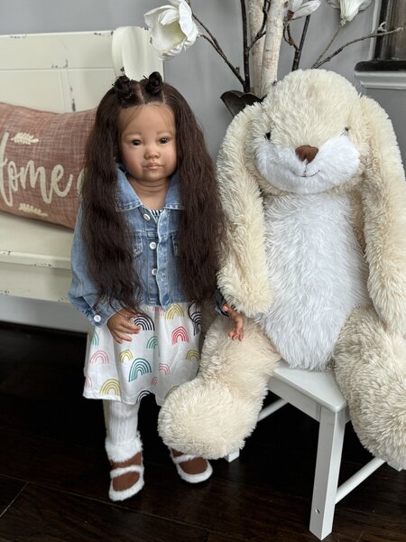 Leonie Reborn Baby Doll by Donyelle V. Burney | Donyelle's Art