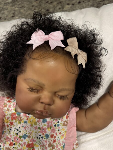 【リボーンドール】 PICKLE Pickle Reborn Baby Doll by Donyelle V. Burney | Donyelle's Art