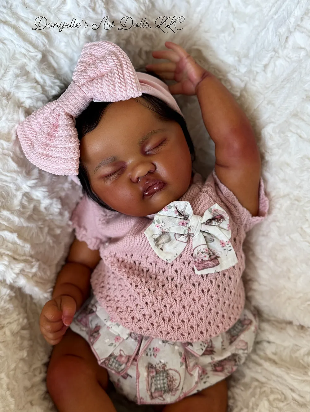 Ashia Reborn Baby Doll by Donyelle V. Burney | Donyelle's Art