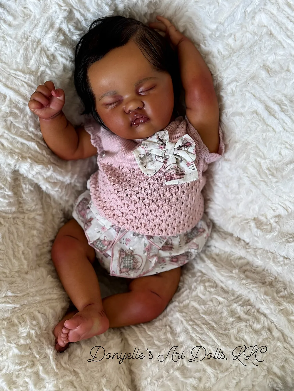 Ashia Reborn Baby Doll by Donyelle V. Burney | Donyelle's Art