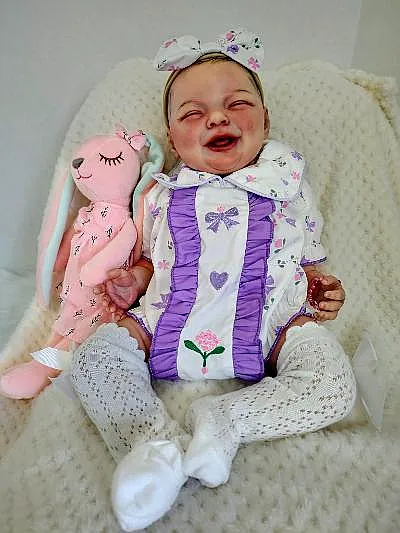Chun Mei Pre-owned Reborn Baby Doll by Karen Potter (karen's