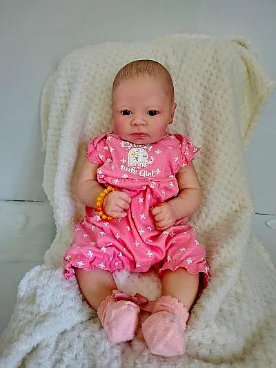 Chun Mei Pre-owned Reborn Baby Doll by Karen Potter (karen's