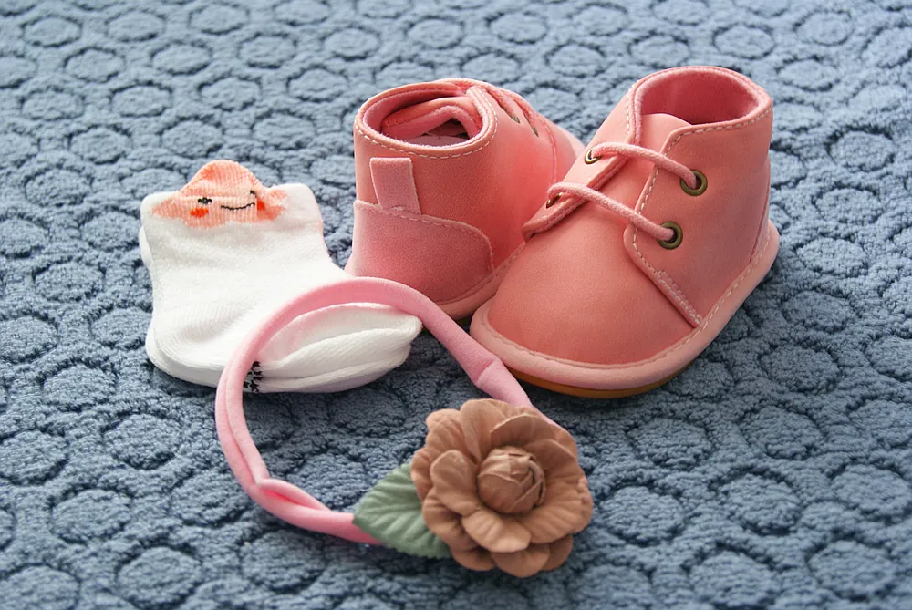 LEATHER SHOES PLUS GIFT by Mima Dolls from Precious Babies Nursery