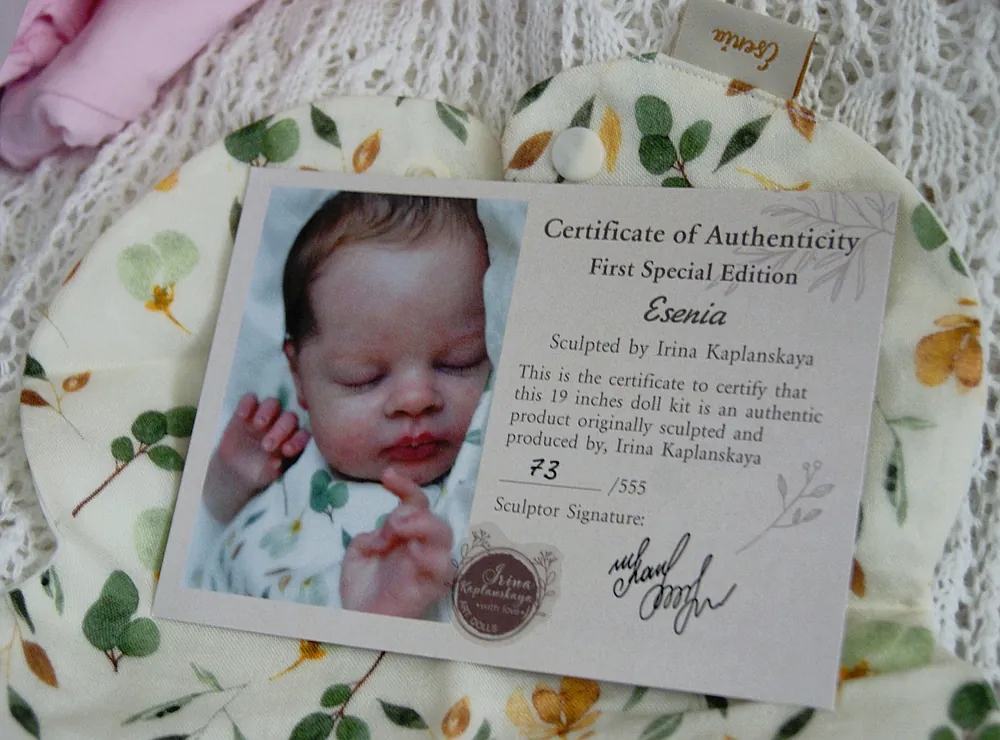 Esenia-i.kaplanskaya Reborn Doll Kit by Mima Dolls | Precious