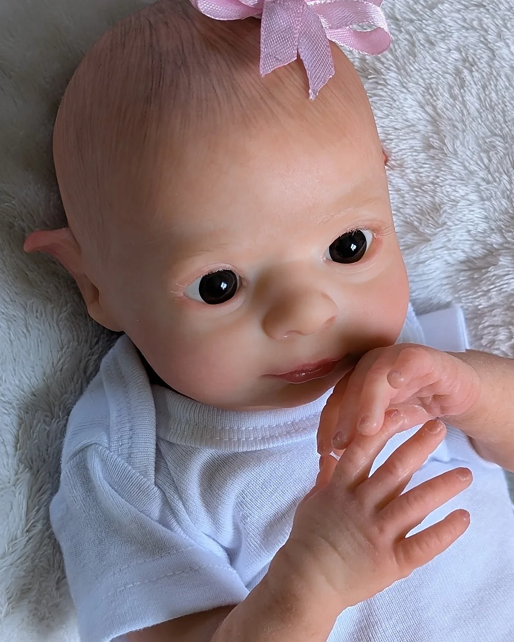 Jasper Elf Fairy Reborn Doll by Nicole Whitman | Adirondack Angels