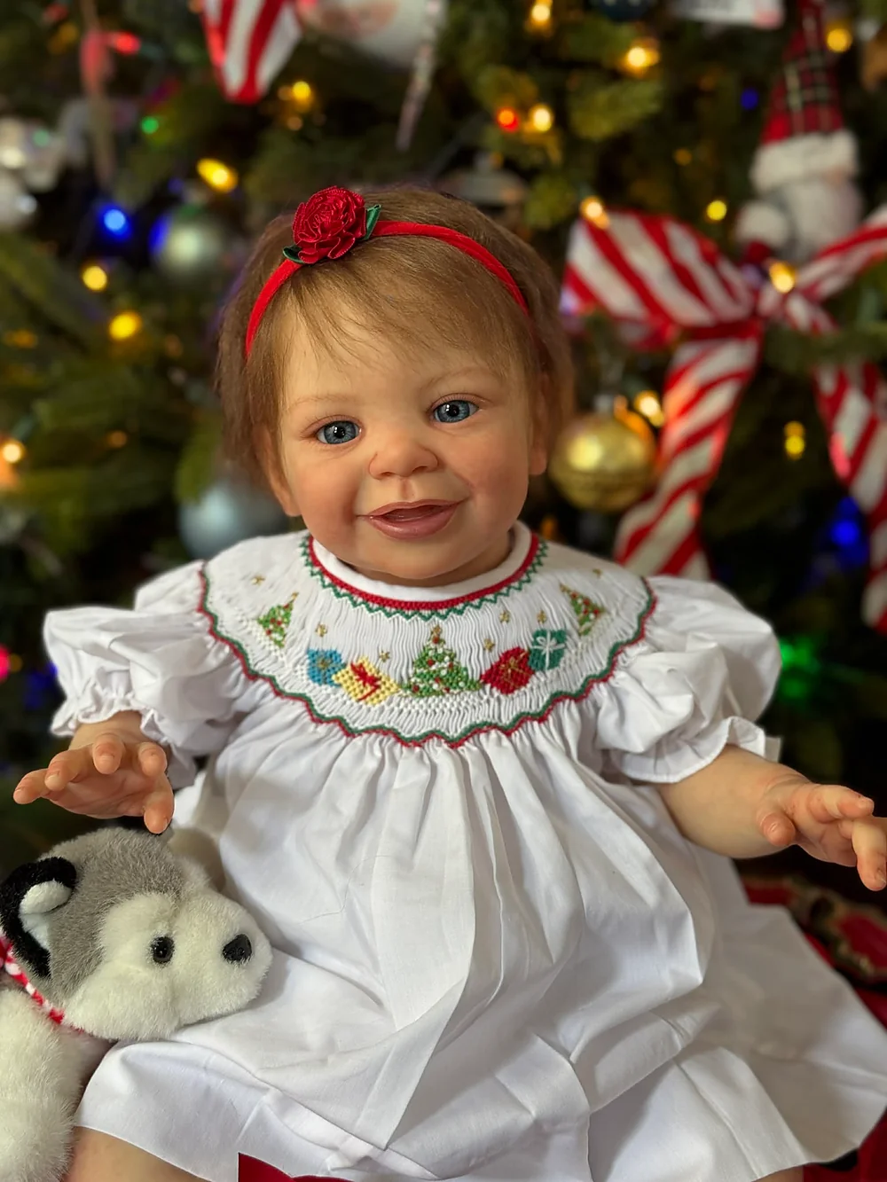 Lyssi Pre-owned Reborn Baby Doll by Laura Tuzio Ross | Sharon Ann