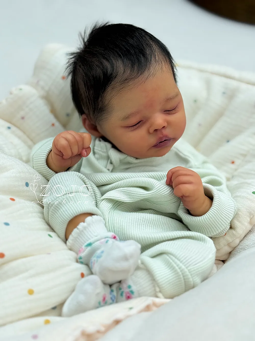 Tia Reborn Baby Doll by Zoë Johnston | Zojo Reborns