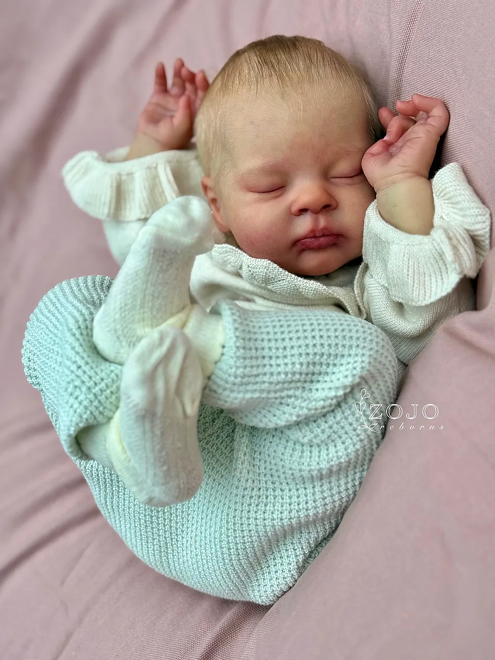 Esenia Reborn Baby Doll by Zoë Johnston | Zojo Reborns