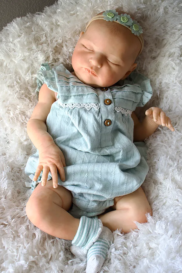 Quinbee Reborn Baby Doll by Bobette Punches | Buttercup Nursery
