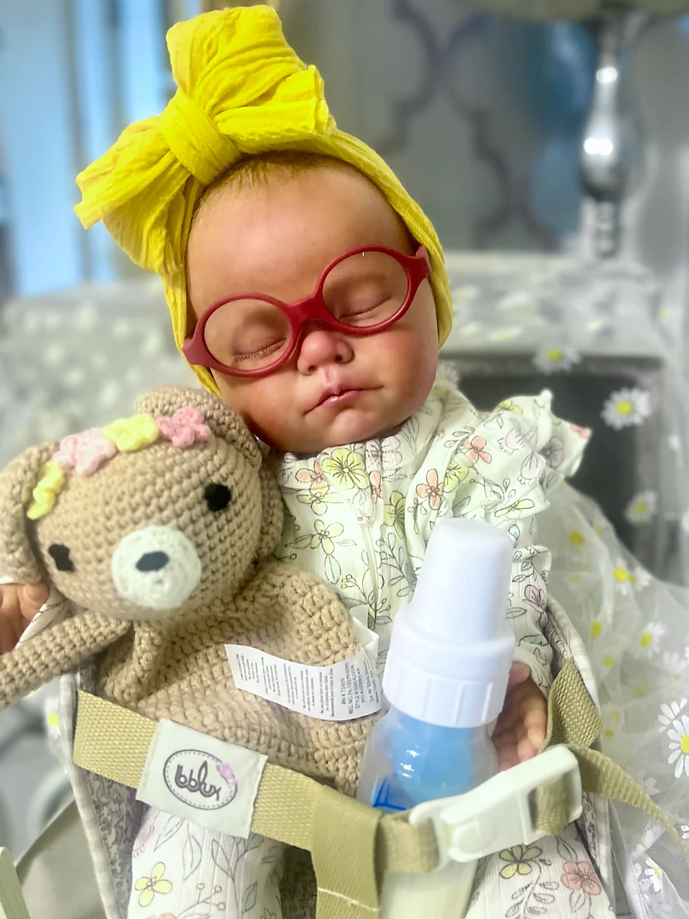 Little Sunshine Berjusa Pre-owned Reborn Baby Doll by Indhira