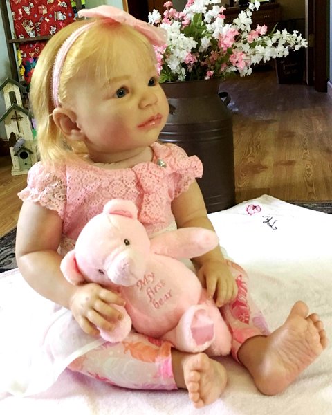 Emmy Toddler Reborn Baby Doll by Claire's Cradle Creations