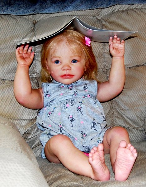 Emmy Toddler Reborn Baby Doll by Claire's Cradle Creations