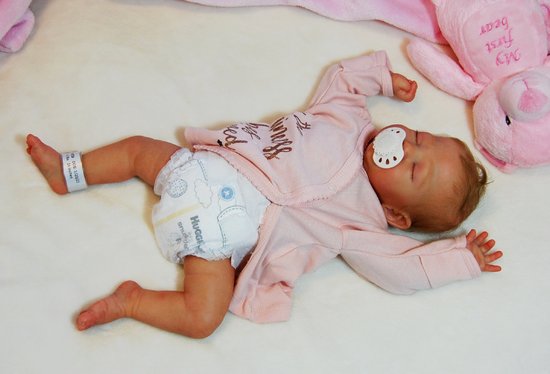 Zori Reborn Baby Doll by Claire's Cradle Creations