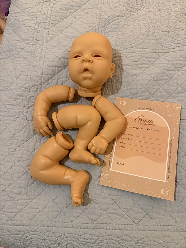 Ashia Reborn Doll Kit by | Chrysalis Dolls