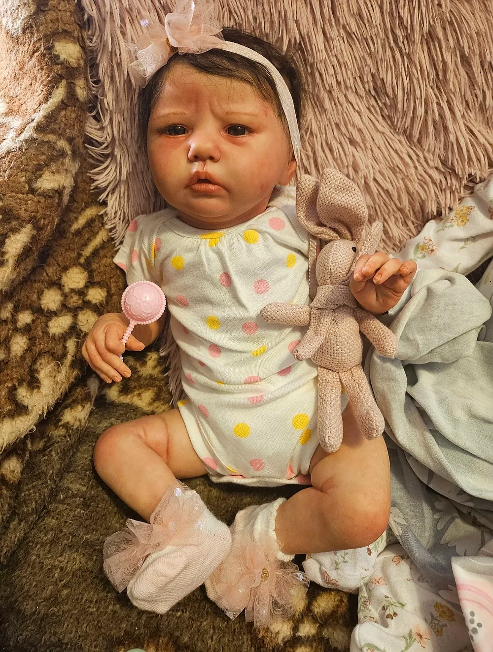 Ellie Sue Pre-owned Reborn Baby Doll by Kimberly Malliard Ashley
