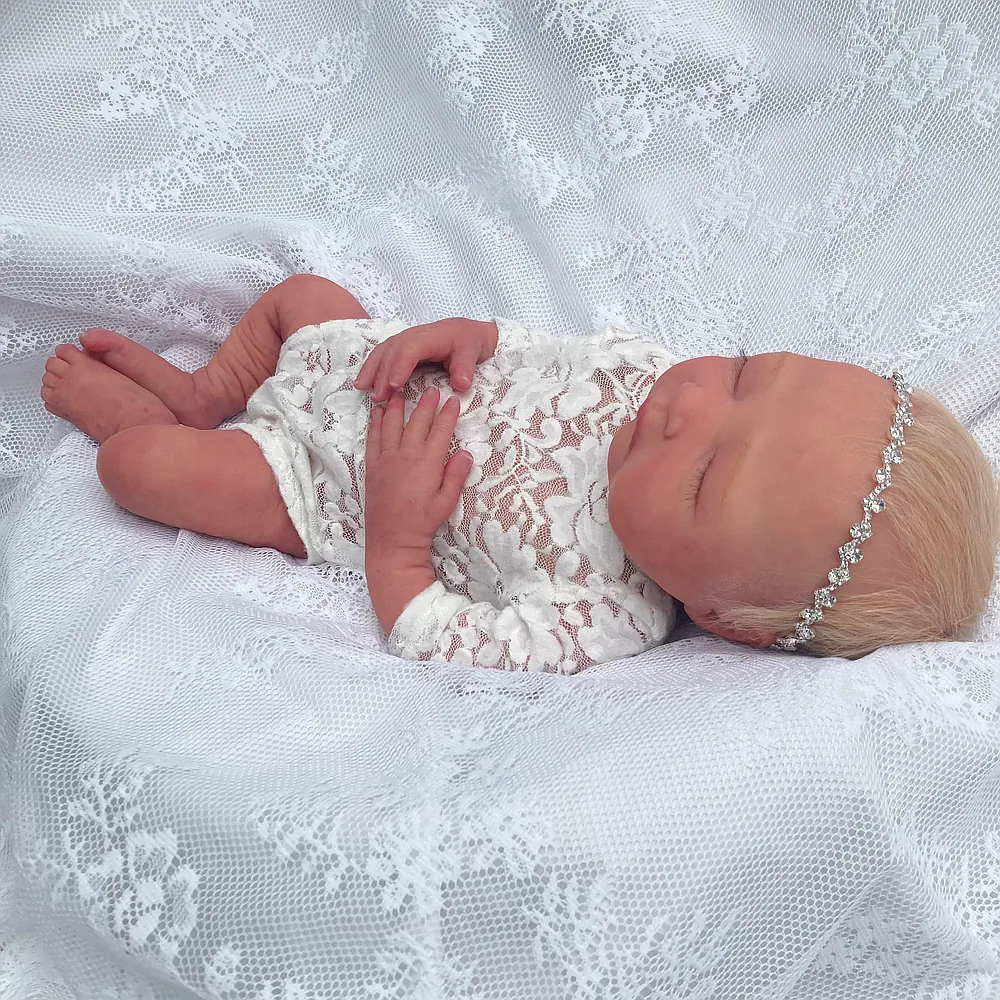 Love Silicone Reborn Baby Doll by Kelly Denée | Golden Angels Nursery