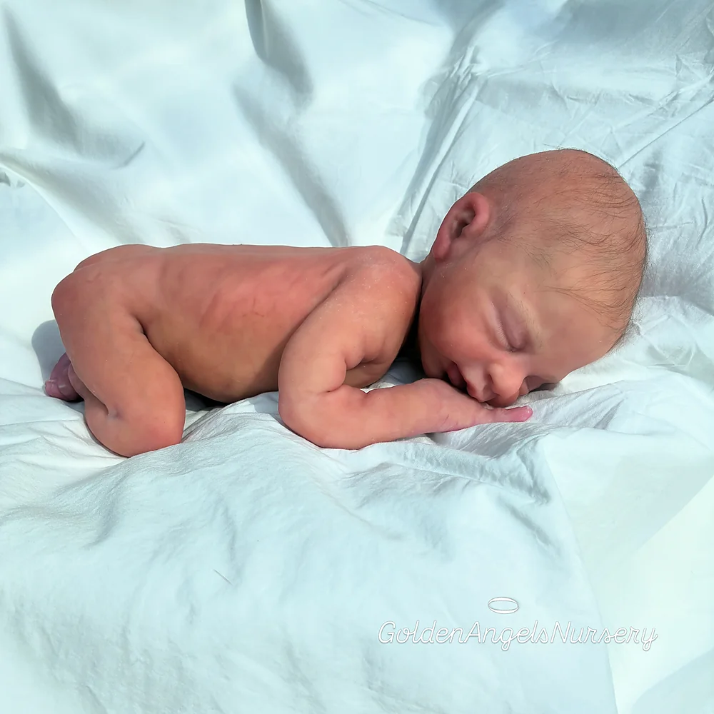 Gaia Silicone Reborn Baby Doll by Kelly Denée | Golden Angels Nursery
