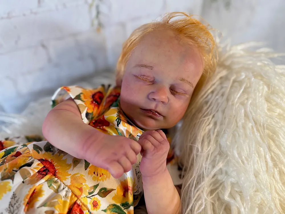 Marnie Asleep Reborn Baby Doll by Mary E Kavlich | Little Grace