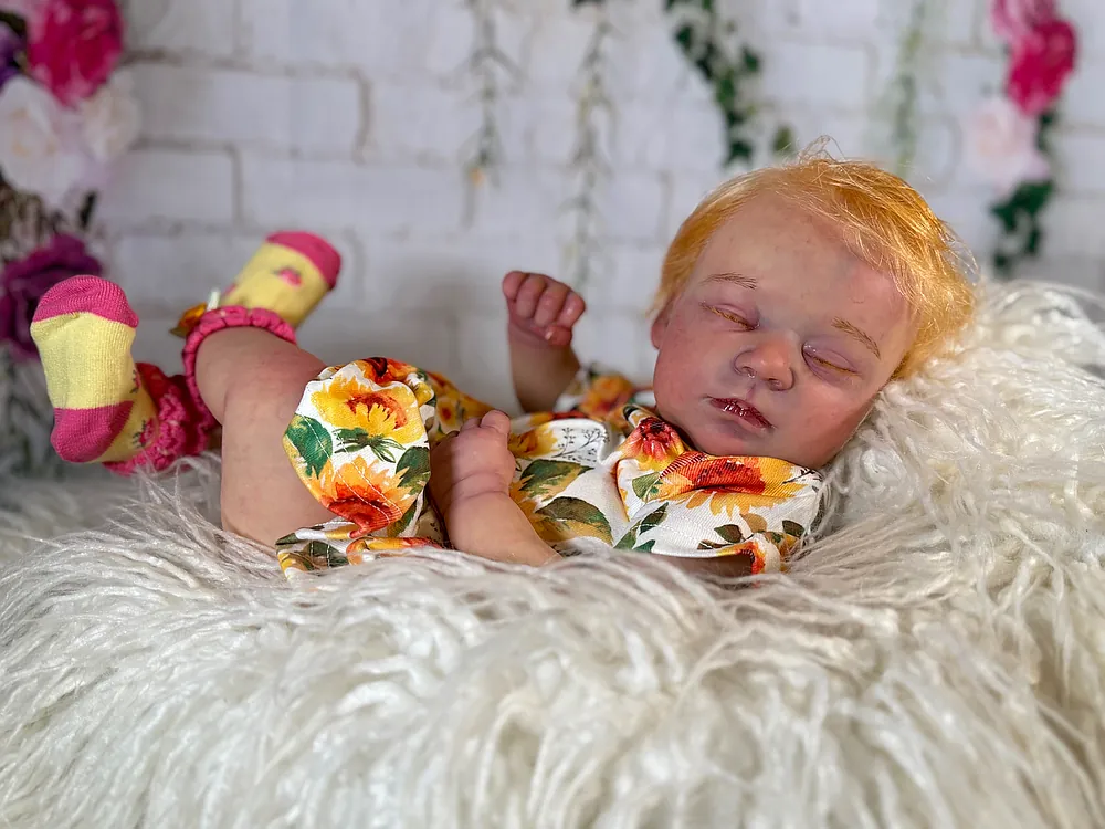 Marnie Asleep Reborn Baby Doll by Mary E Kavlich | Little Grace