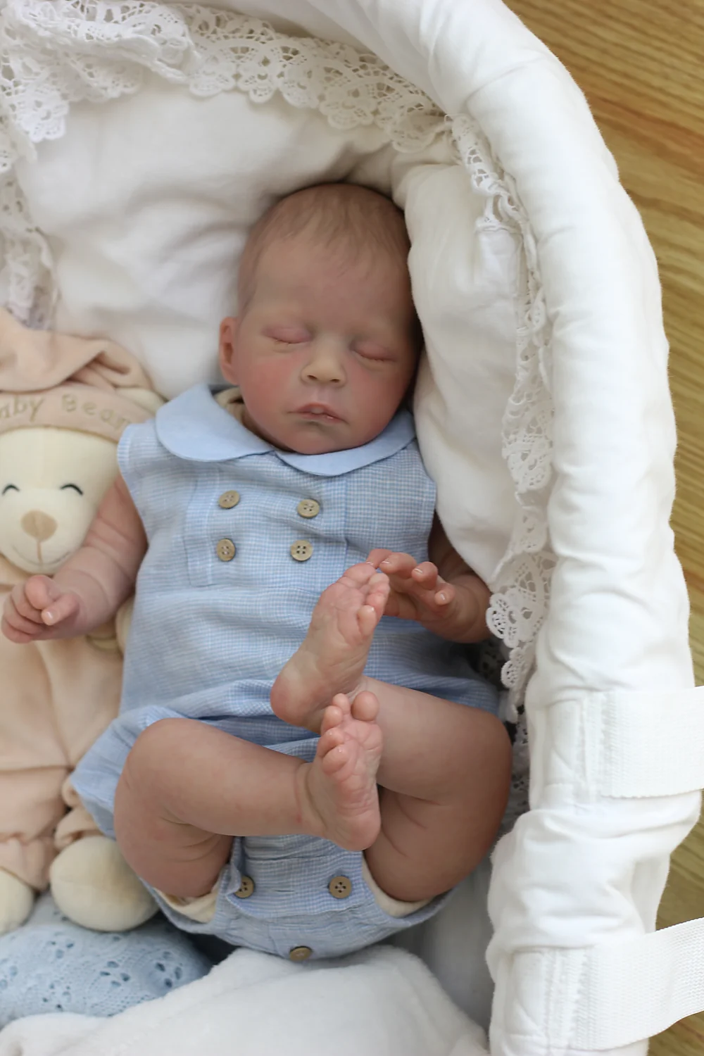 Jude Reborn Baby Doll by Polly Stephens | Polly's Perfect Babies
