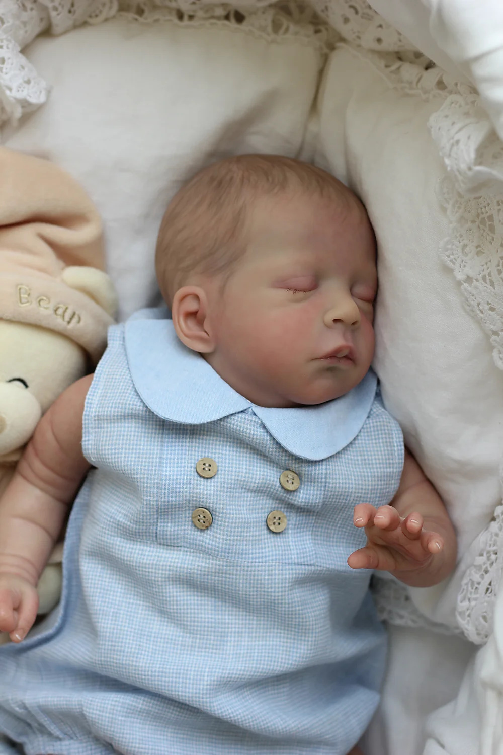 Jude Reborn Baby Doll by Polly Stephens | Polly's Perfect Babies